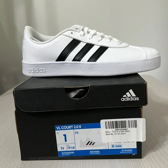 adidas gazelle silver green womens Adidas VL Court 2.0 Kids Shoes Pink/White  Sports Plaza NY
